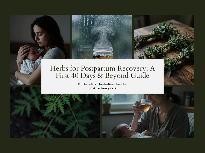 Herbs for Postpartum Recovery: A First 40 Days & Beyond Guide